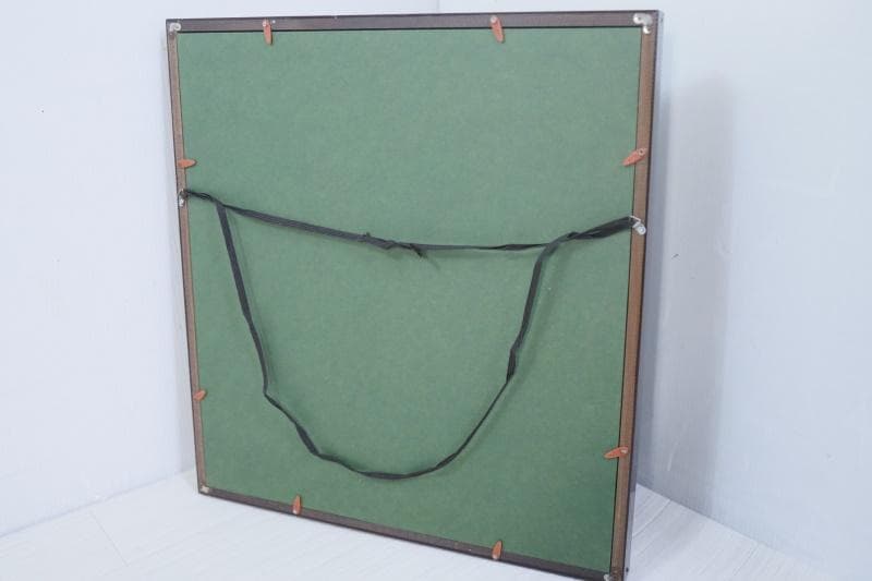 ◆人間国宝　山内一生　和紙工芸画【和】 小原和紙　額装