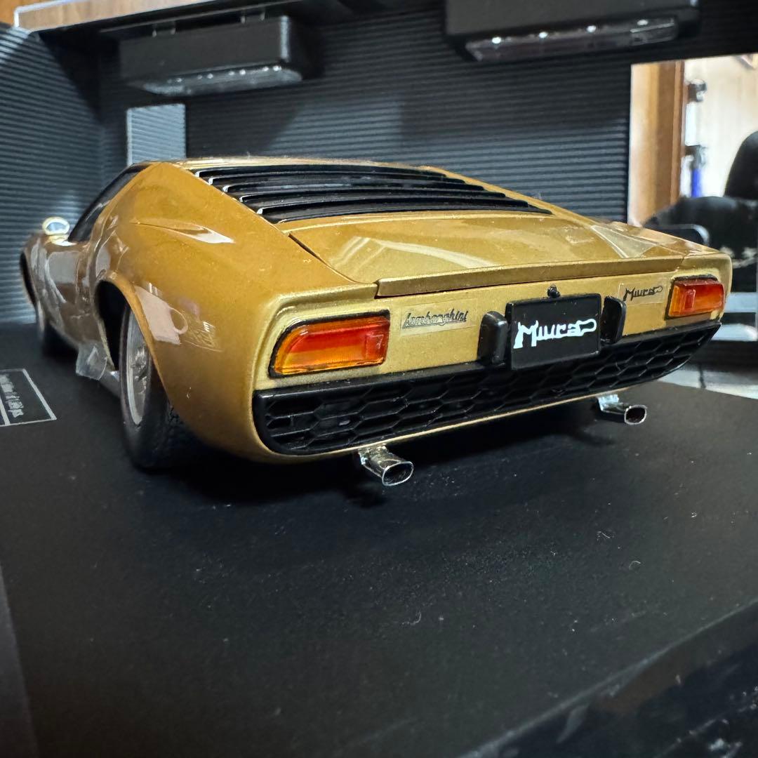 絶版未展示品 京商 1/18ランボルギーニ ミウラ P400 Gold - メルカリ