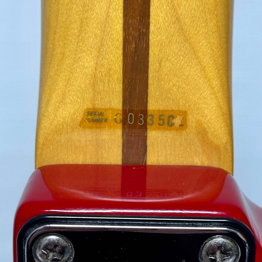 希少Gシリアル】Fender Japan ST57 ストラト フジゲン期 赤 - メルカリ