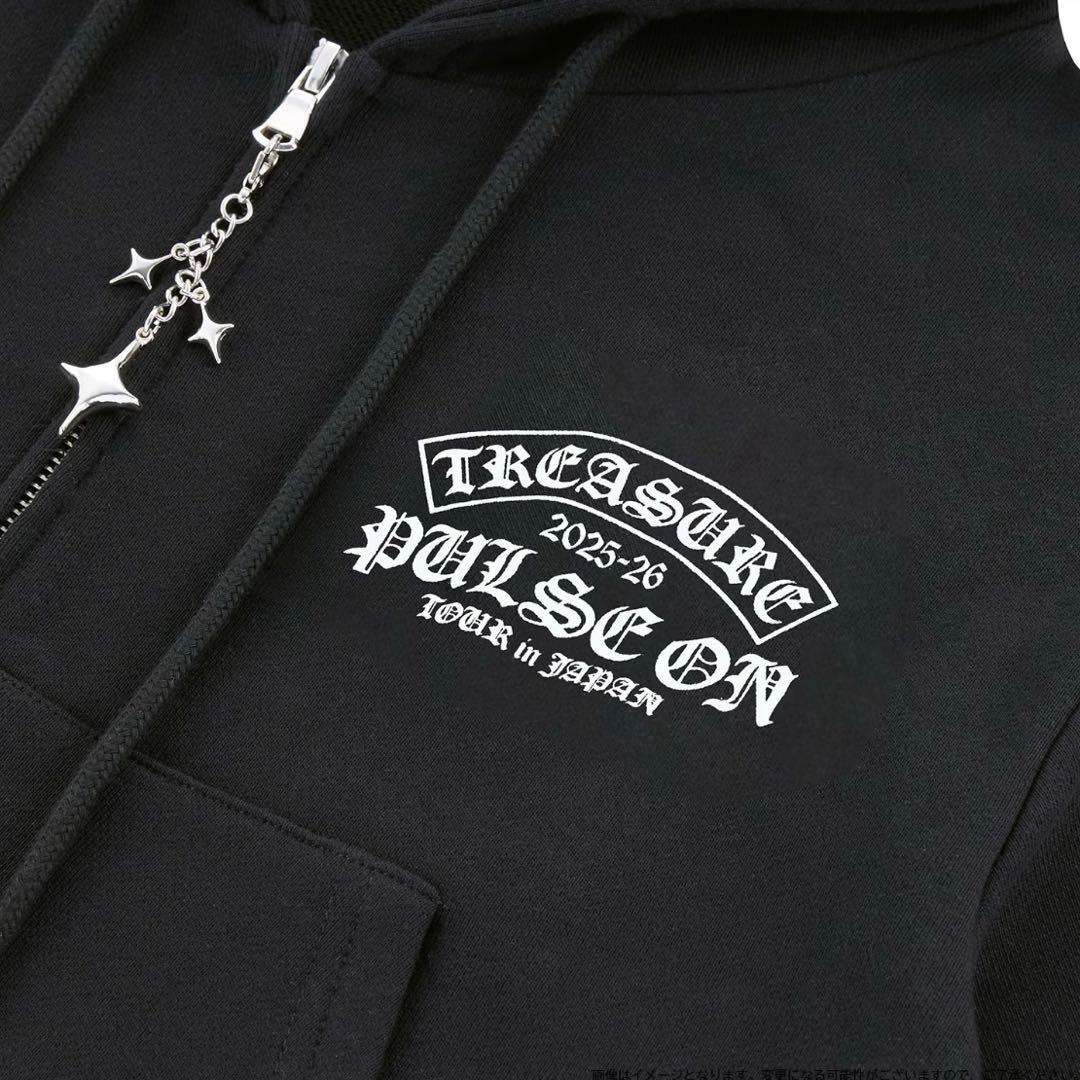 ジップアップフーディー/レディース （BLACK）