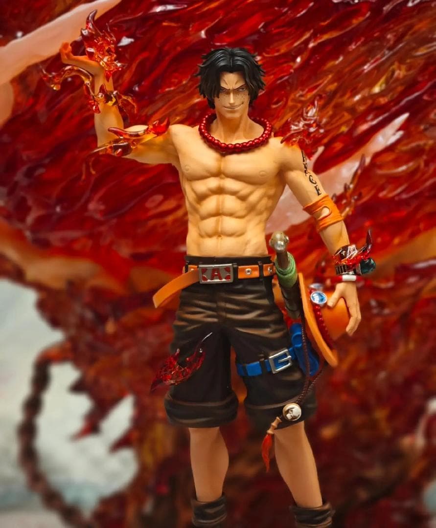 ワンピース 大炎戒炎帝 ポートガス・D・火拳のエース ガレージキット