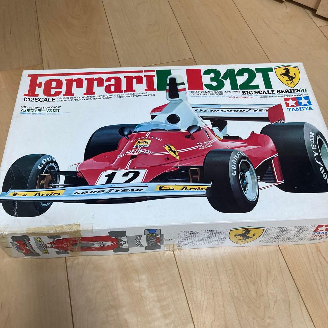 Tamiya Ferrari 312T 1/12スケール Amazon.co.jp: 1/12 ビッグスケールシリーズ No.17 75年 フェラーリ