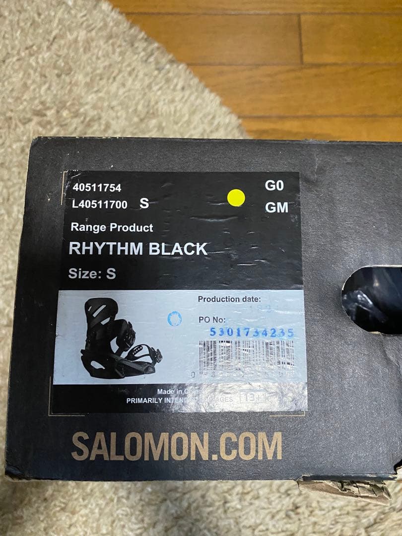 SALOMON RHYTHM ビンディング S 超美品！の通販はau PAY マーケット