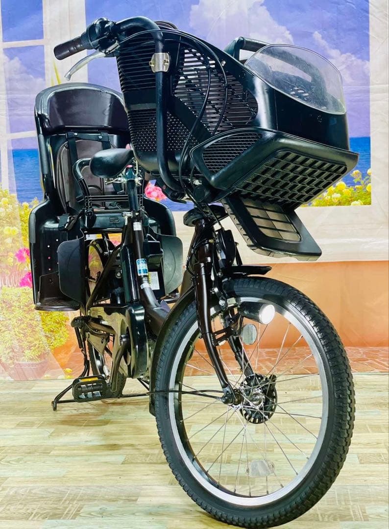 限定価格】パスキス12AH⭐️人気モデル！ヤマハ子供乗せ電動 Y2789