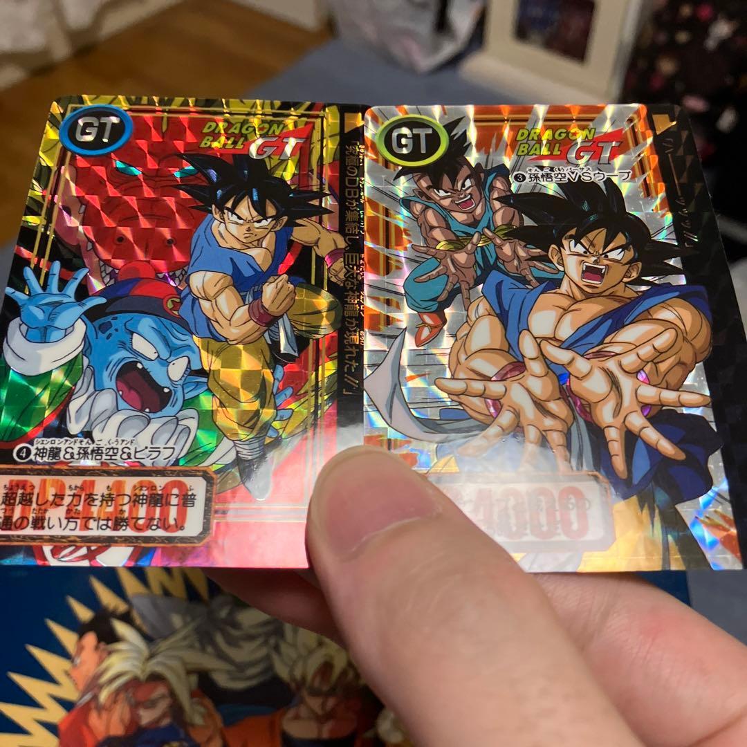 希少】ドラゴンボールカードダスZ&GT16枚セット(状態いい品)激レア品