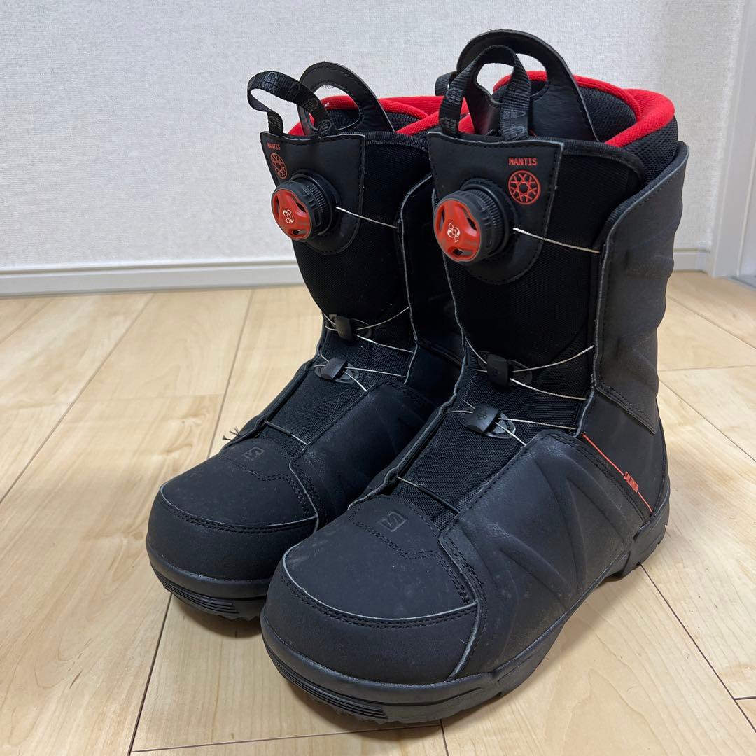 【美品_即日発送】SALOMON スノボブーツMANTIS BOA 27.5cm