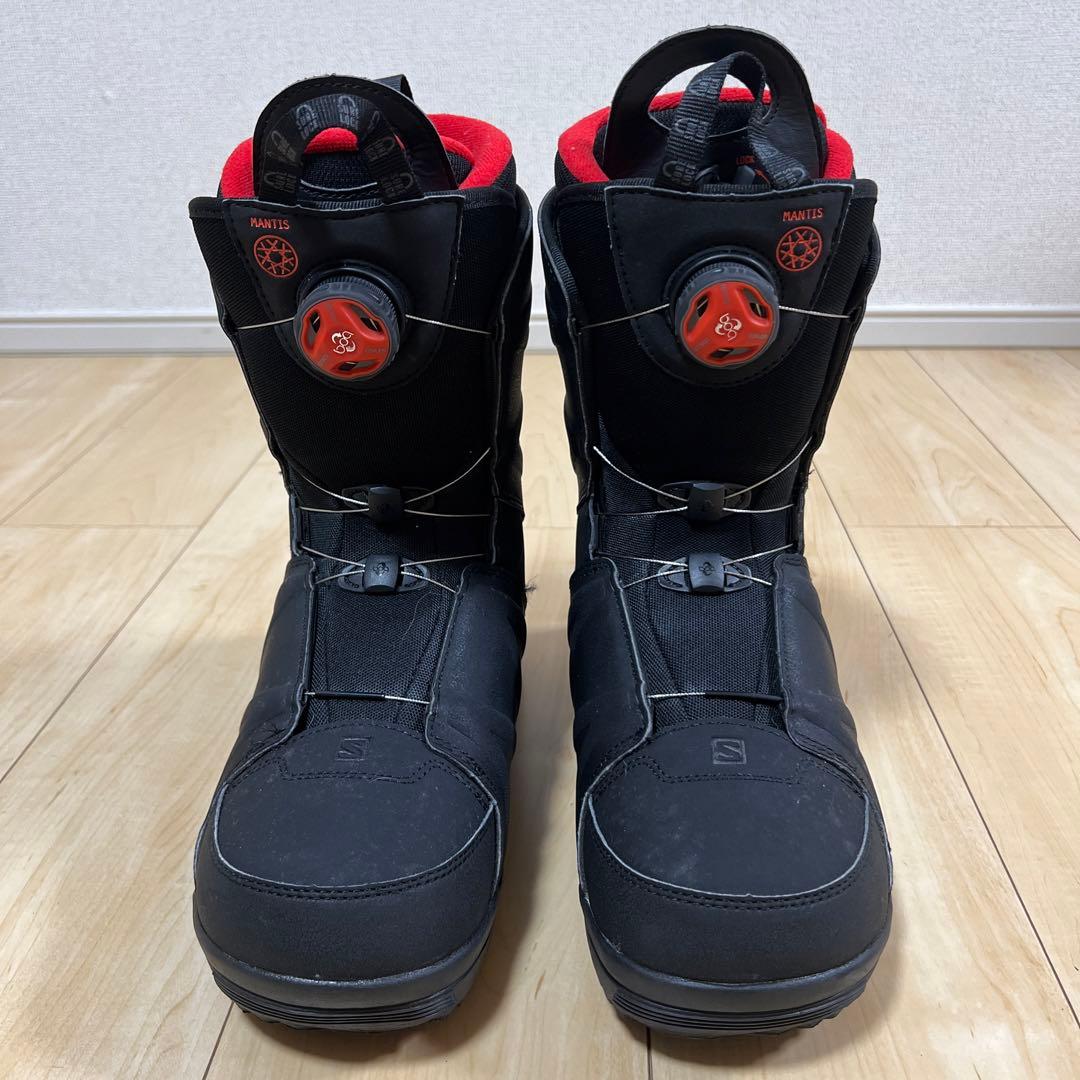 【美品_即日発送】SALOMON スノボブーツMANTIS BOA 27.5cm