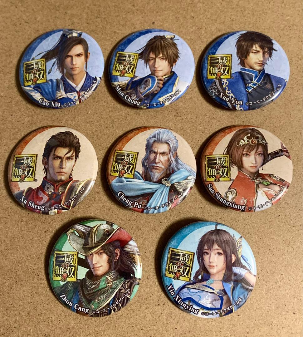 真・三國無双8 TGS 東京ゲームショウ 試遊 缶バッジ 真・三国無双8 試遊特典缶バッジ 荀彧 TGS - メルカリ