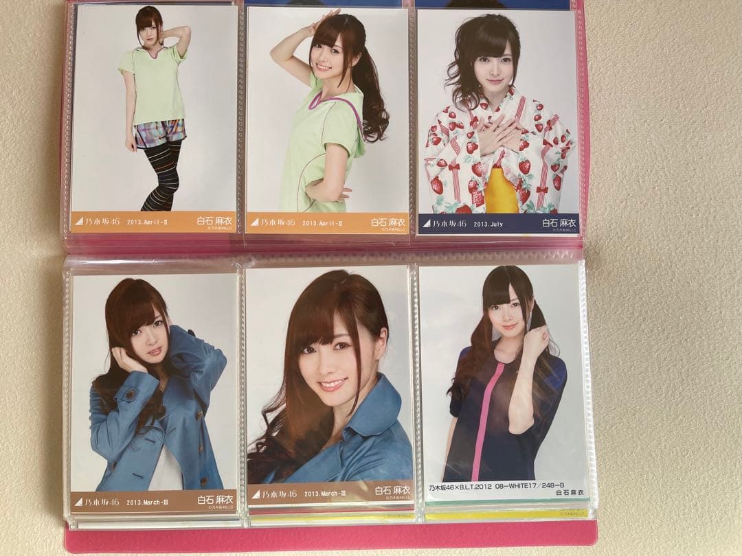 乃木坂46 白石麻衣さん　生写真　87枚セット　バラ売り可
