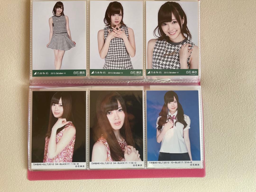 乃木坂46 白石麻衣さん　生写真　87枚セット　バラ売り可