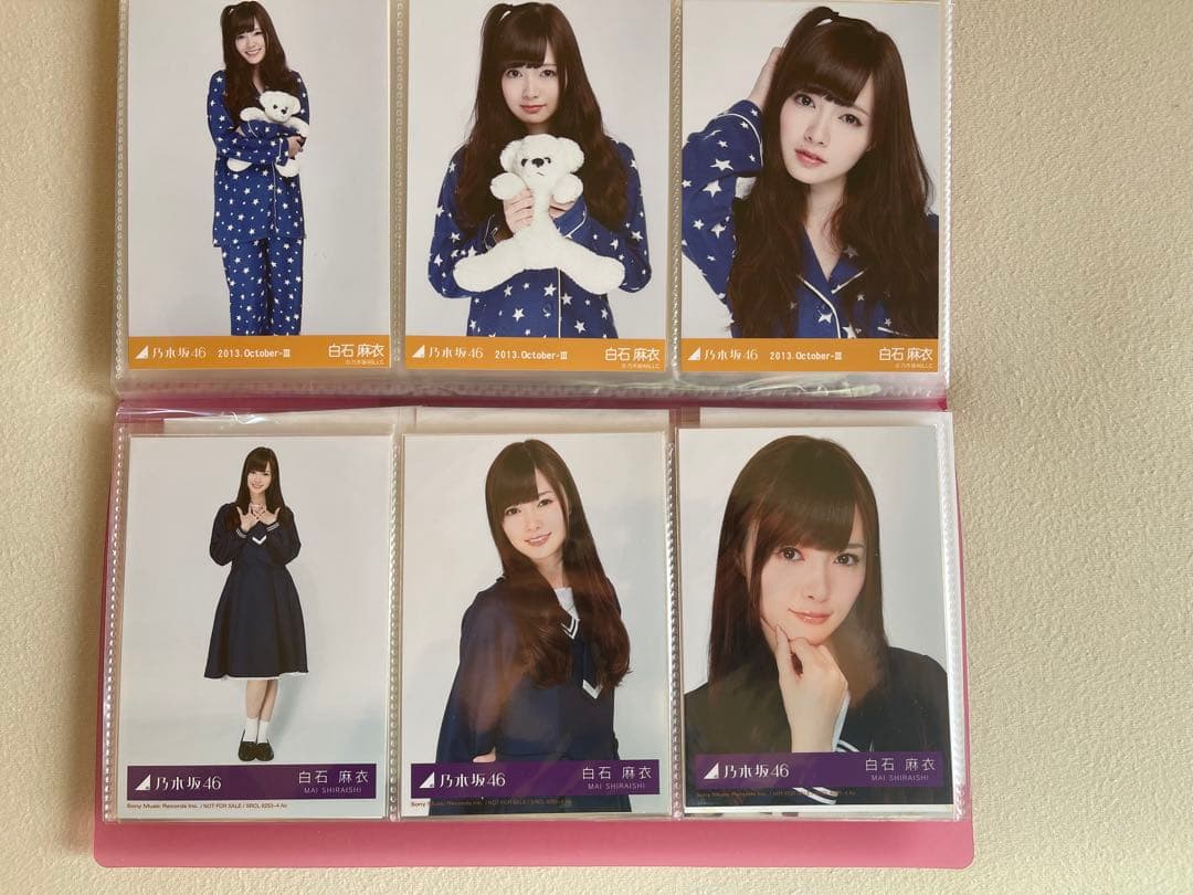乃木坂46 白石麻衣さん　生写真　87枚セット　バラ売り可