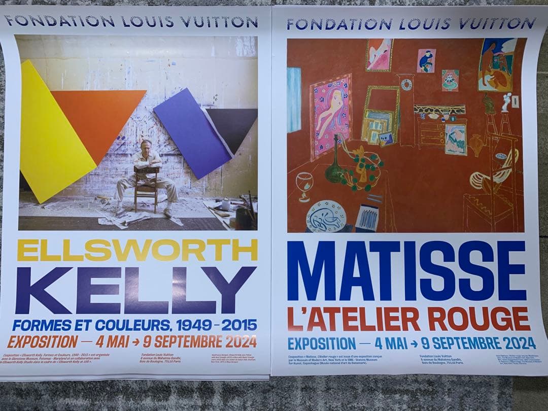 日本未入荷】エルズワース・ケリー エキシビジョンポスター KELLY