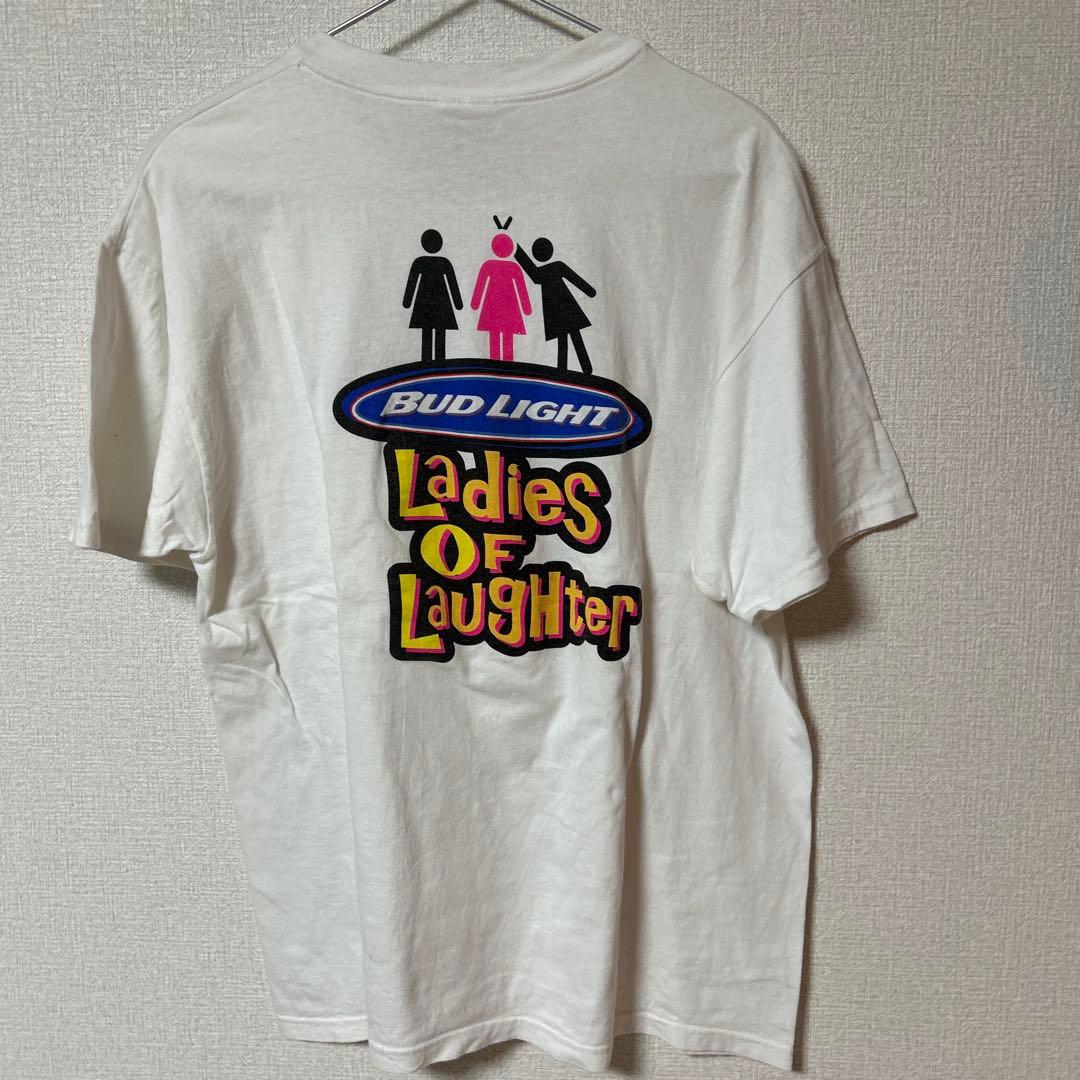 Bud Light ホワイト Tシャツ xlサイズ