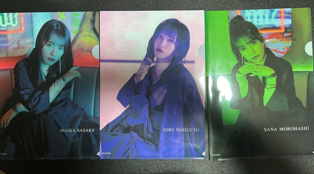 イコラブ　野口衣織　佐々木舞香　諸橋沙夏　知らんけど　クリアファイル LOVE イコラブ 知らんけど クリアファイル 佐々木舞香 野口衣織 諸橋沙