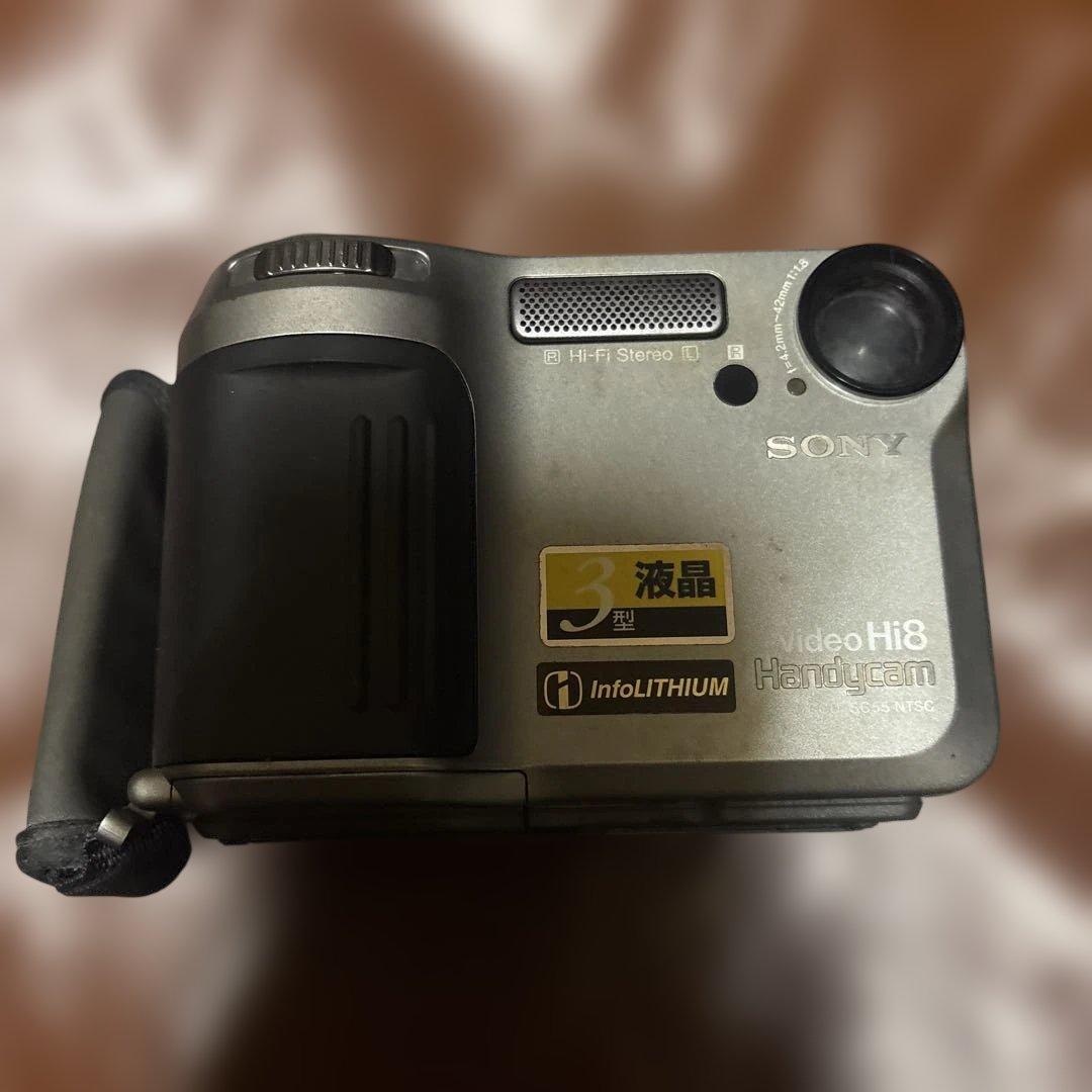 ソニーハンディカム CCD-SC55 ビデオカメラ 8ミリ Hi-8ジャンク品