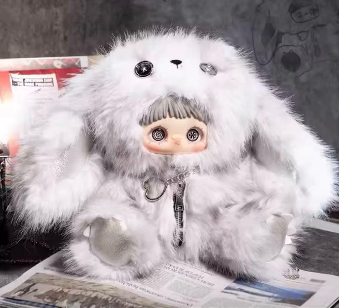 新品未開封 MayMei 400% 反逆ぬいぐるみ バッグ　リュック　白うさぎ Maymei 反逆ぬいぐるみシリーズ 白うさぎちゃん ぬいぐるみリュック