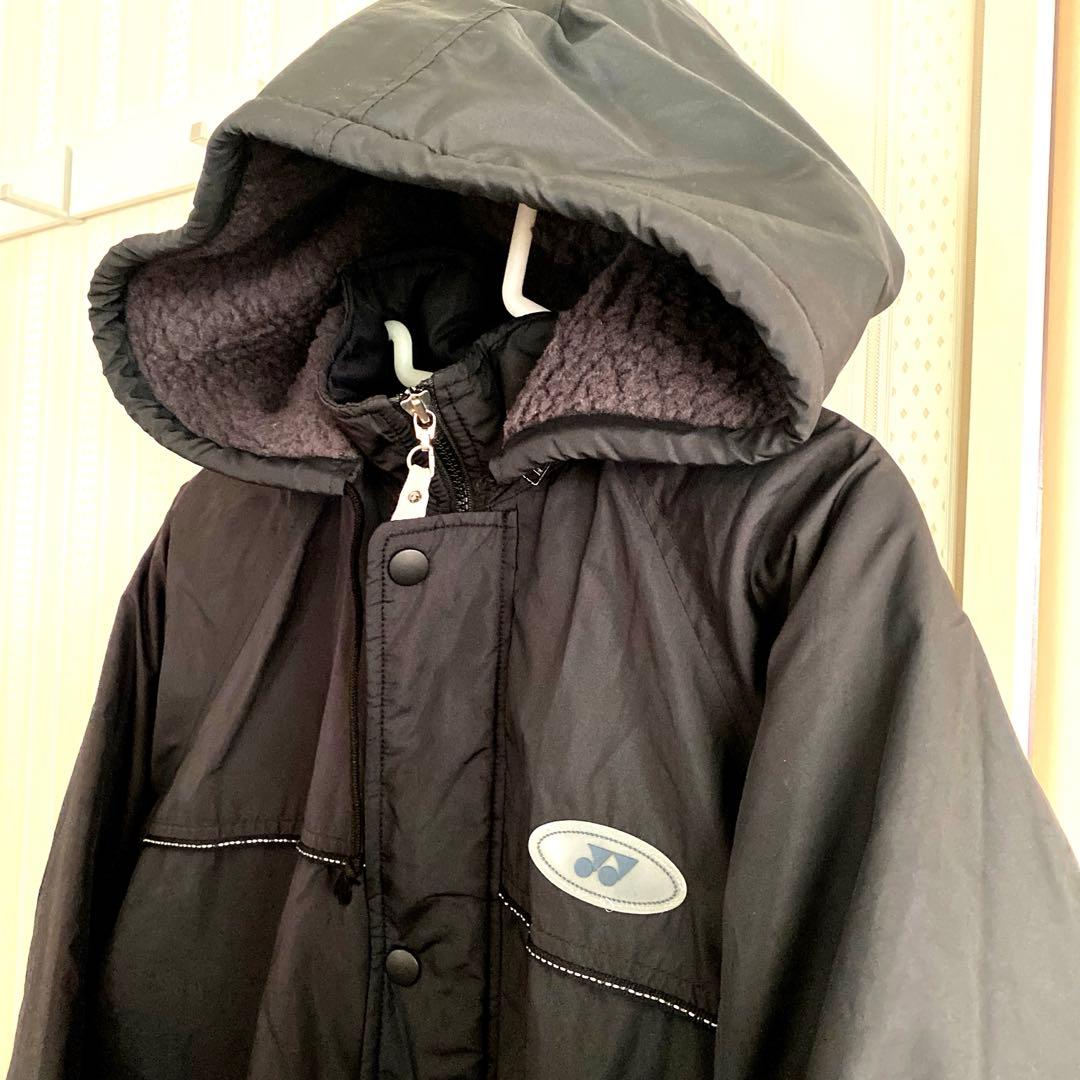 YONEX ベンチコートL 黒 - メルカリ