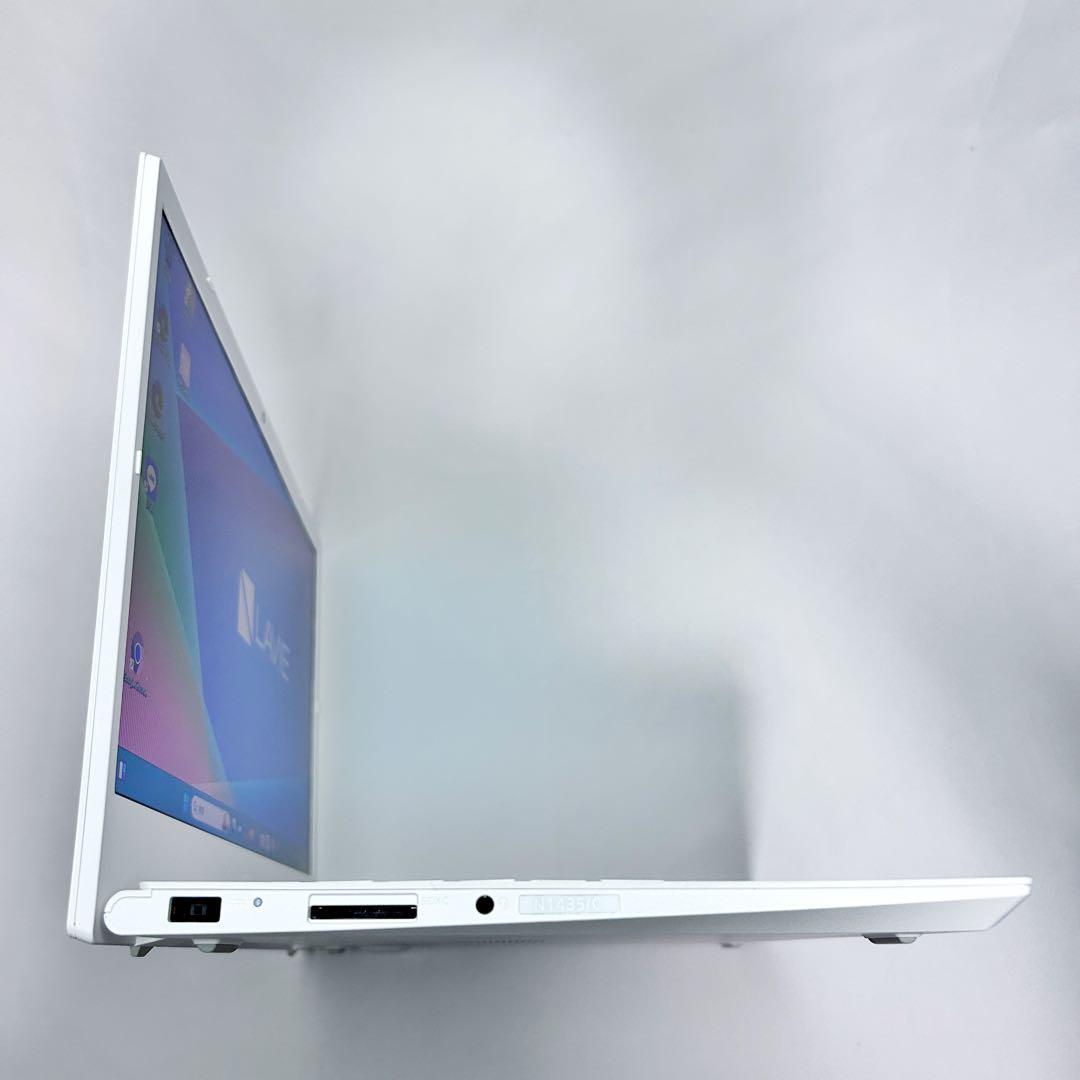 美品】パールホワイトNEC LAVIE｜SSD256GB｜2021年製 - メルカリ