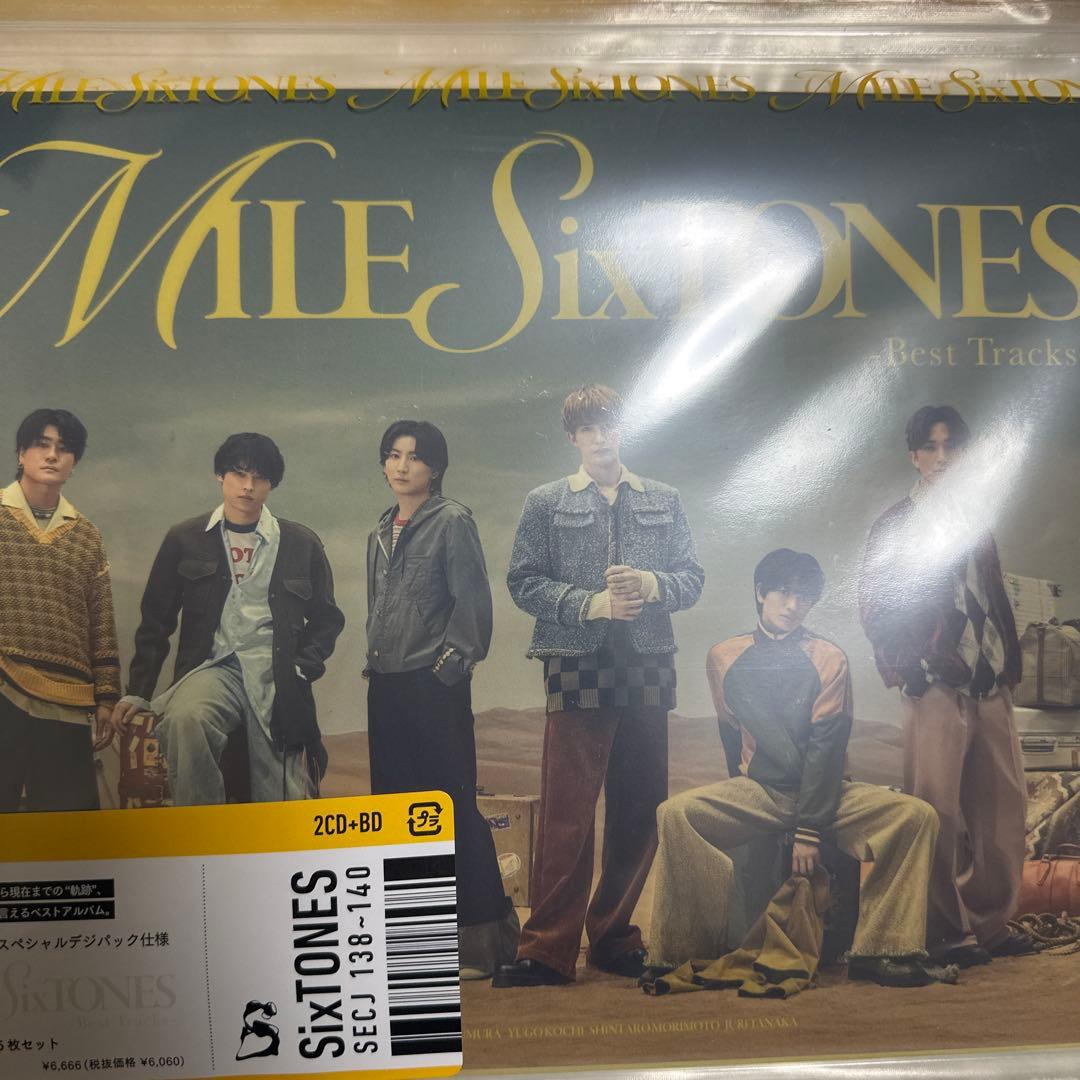 SixTONES MILESixTONES-Best Tracks-3形態セット - メルカリ