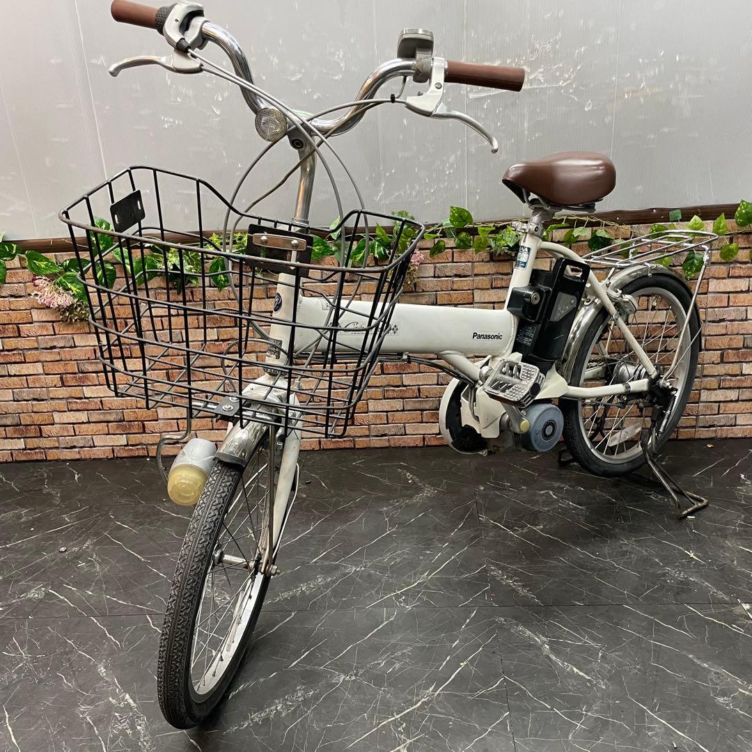 分解配送【94】電動自転車 Panasonic Casual vivi ホワイト - メルカリ
