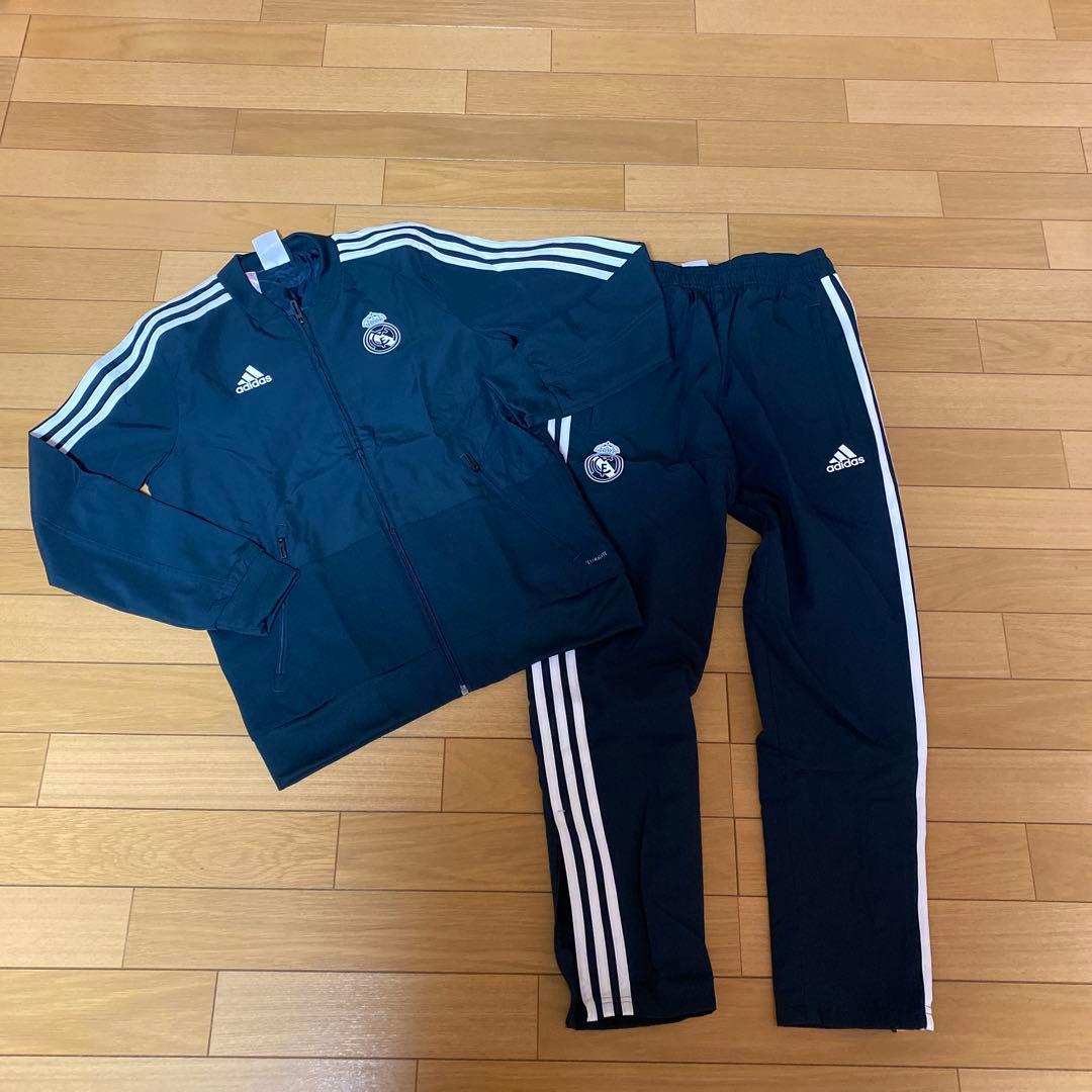 adidas レアル・マドリード ジャージセットアップ - メルカリ