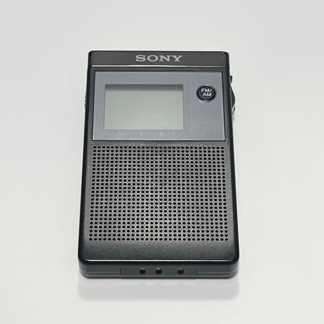 SONY ソニー ポケットラジオ SRF-R356 FM/AM ポータブルラジオ - メルカリ