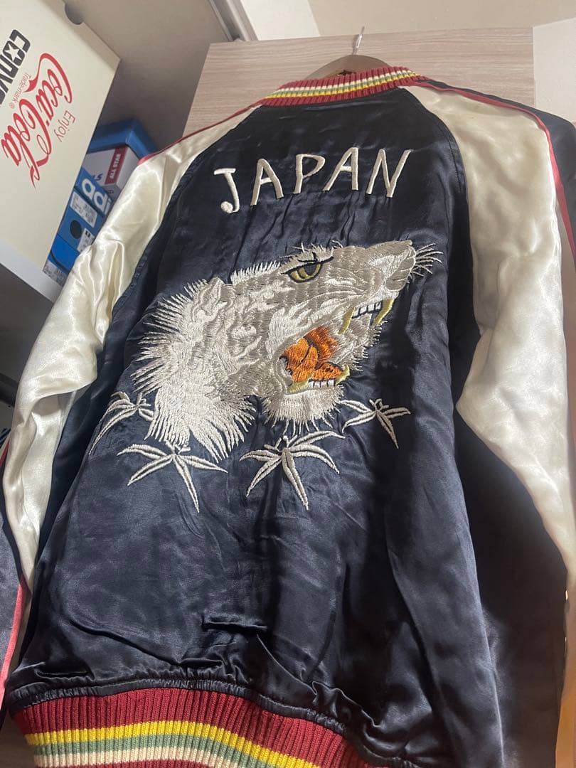 90s fade rayon スカジャン