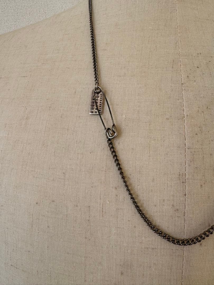 初期 マルタンマルジェラ ネックレス 本人期 アーティザナル 安全ピン