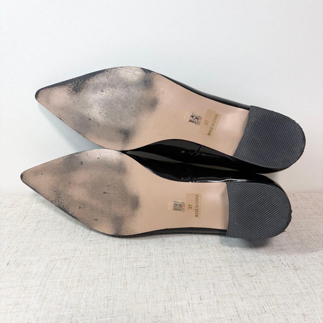 美品★Her lip to ハーリップトゥ パンプス ストラップ 23.5cm