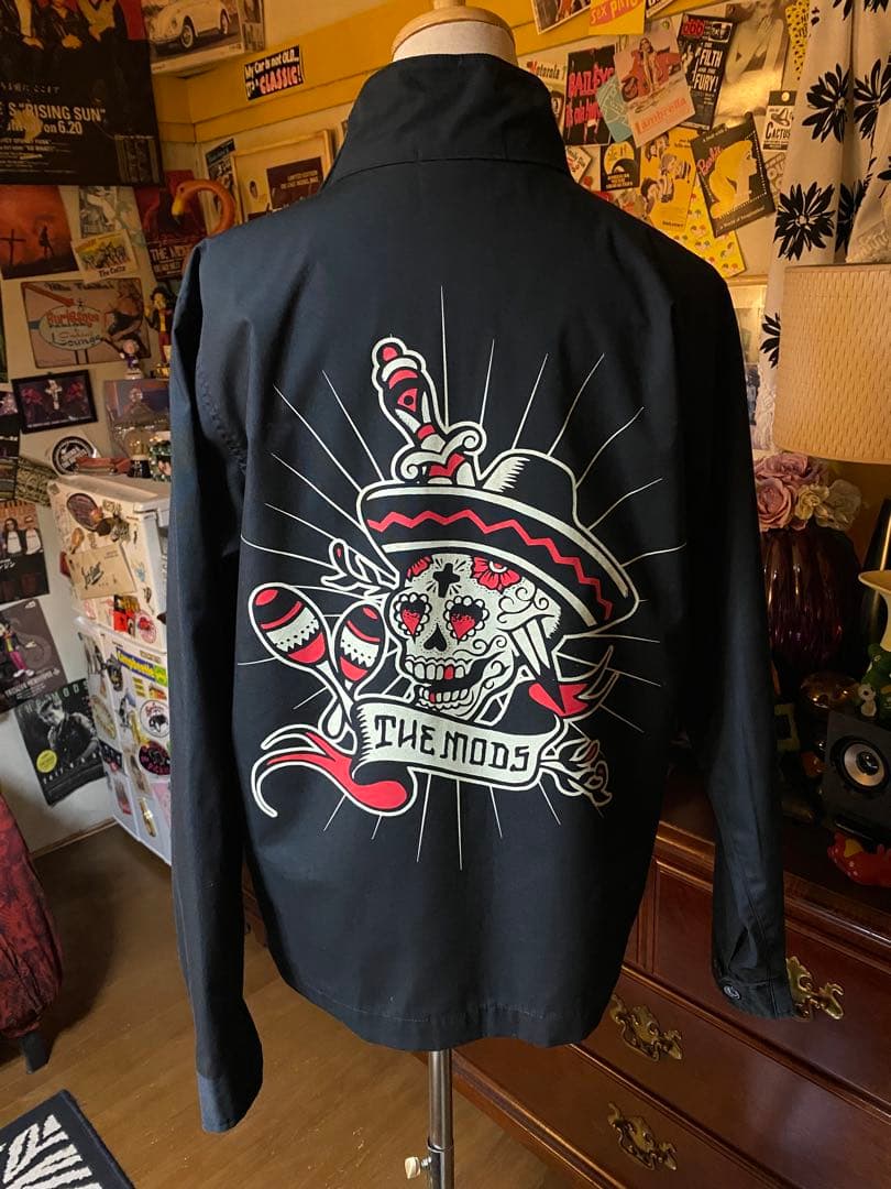 THE MODS 森山達也 スカル コーチジャケットFC限定グッズ