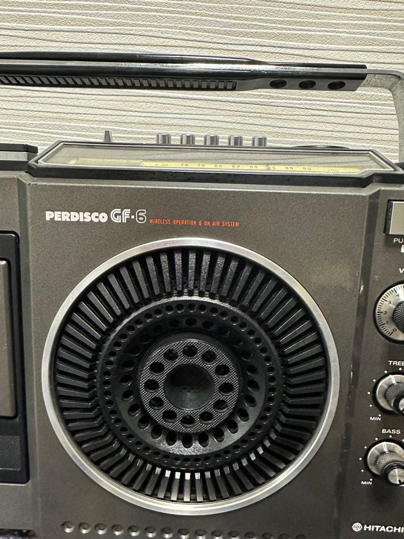 希少・動作品日立 HITACHI ラジカセ TRK-5160 ディスコ GF-6 - メルカリ