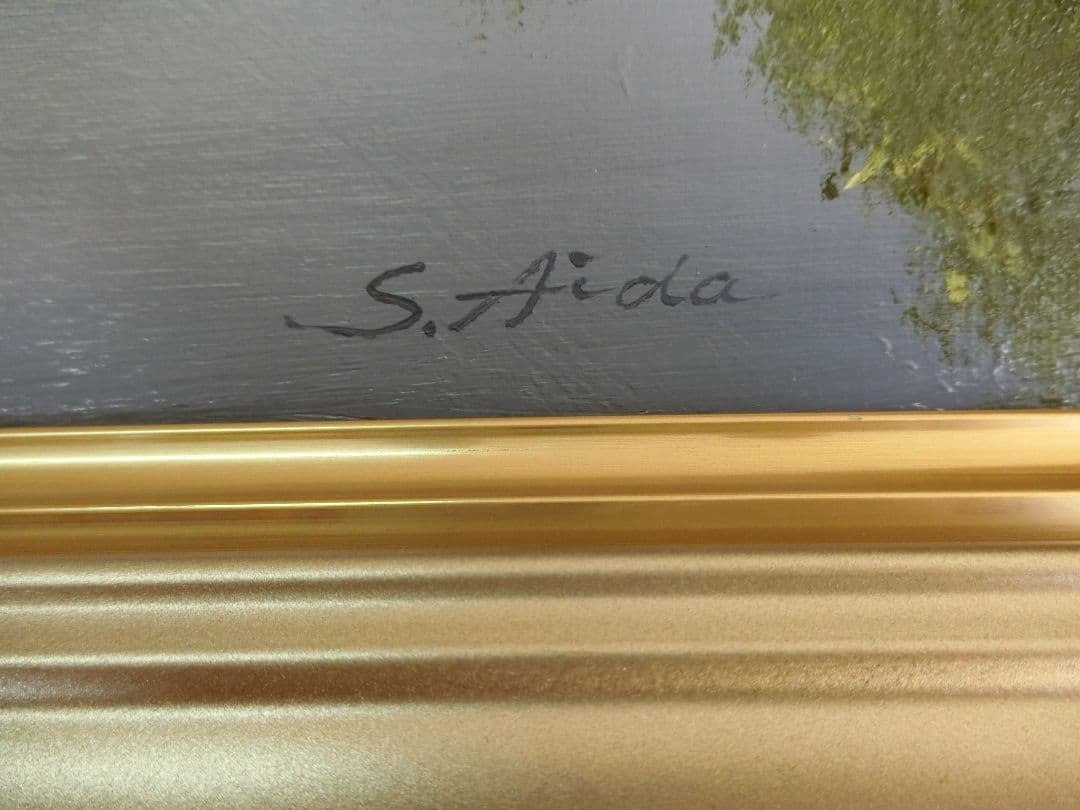 ART】相田省吾真筆(富士の見えるゴルフ場)6号 - メルカリ