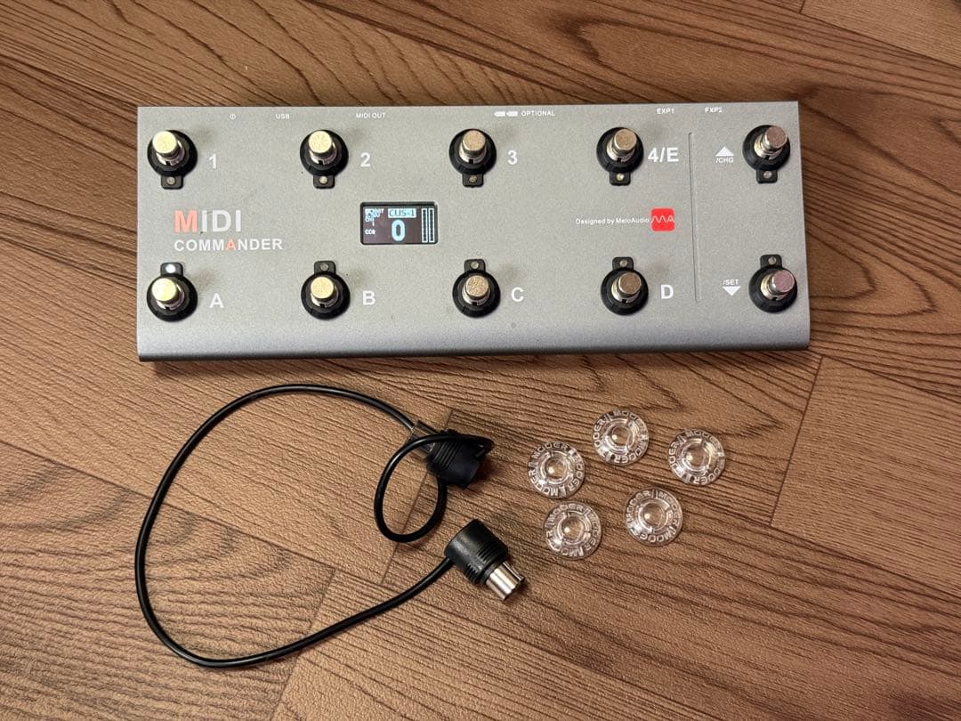 Melo Audio メロオーディオ MIDI Commander おまけ付き Melo audio MIDI Commander USB MIDI Foot Controller Audio Interface