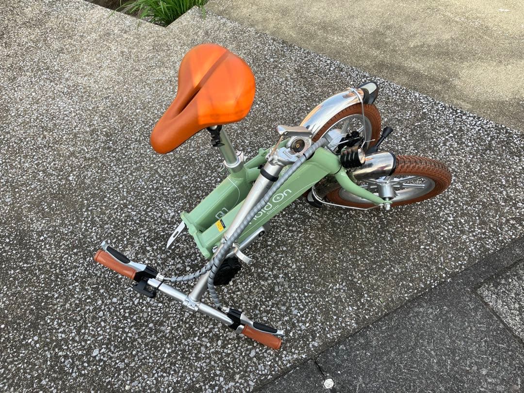 引取限定】折りたたみ電動アシスト自転車【Holdon Q1J 】 - メルカリ