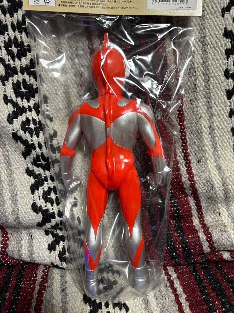 ブルマァクの怪獣シリーズ★ウルトラマン50（シルバー）ソフビ 初代 マーミット