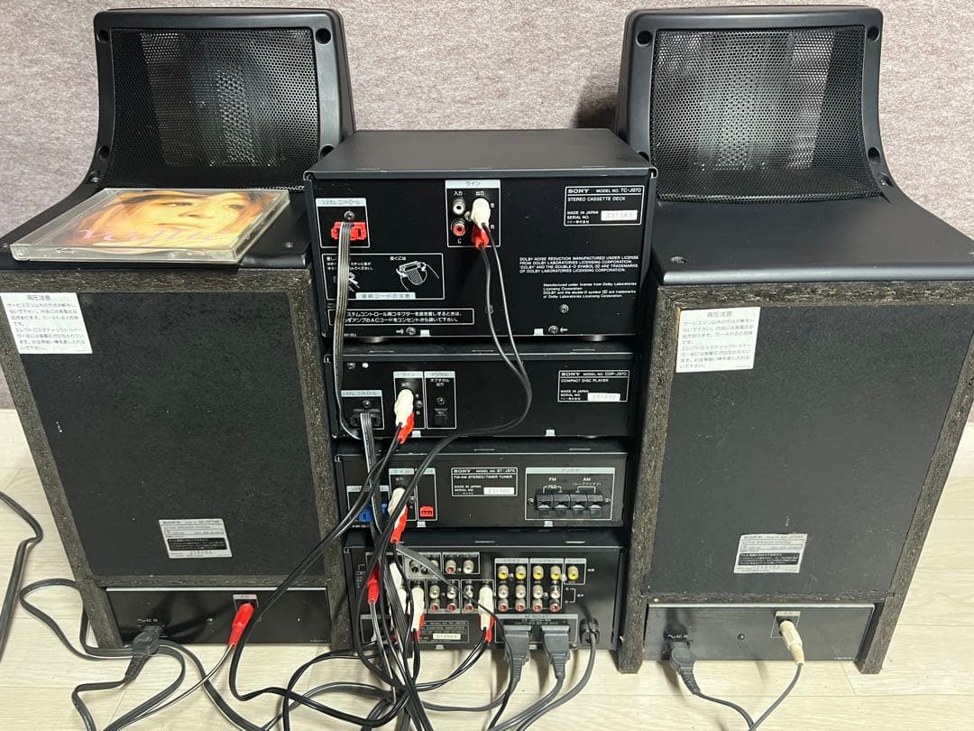 SONY システムコンポ MHC-J970EX 中古動作品メンテナンス済み - メルカリ