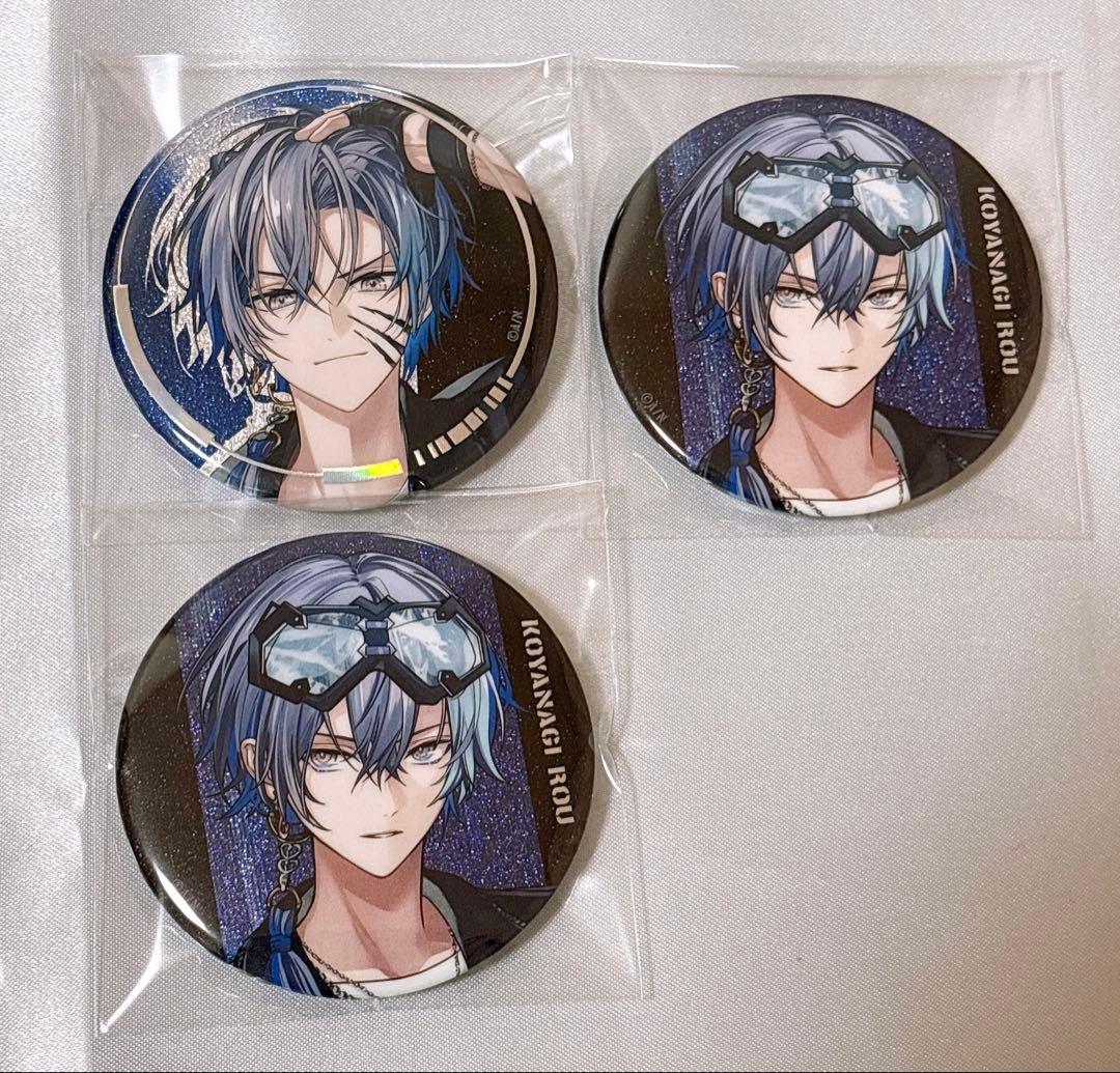 にじさんじ 小柳ロウ ぎゃうるふ 缶バッジ 3点セット - メルカリ