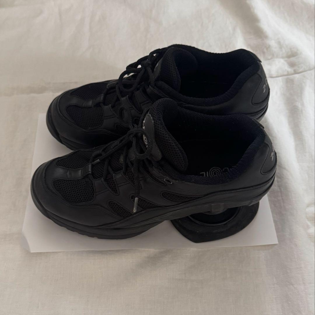 【美品】 z-coil black sneakers 24.5cm