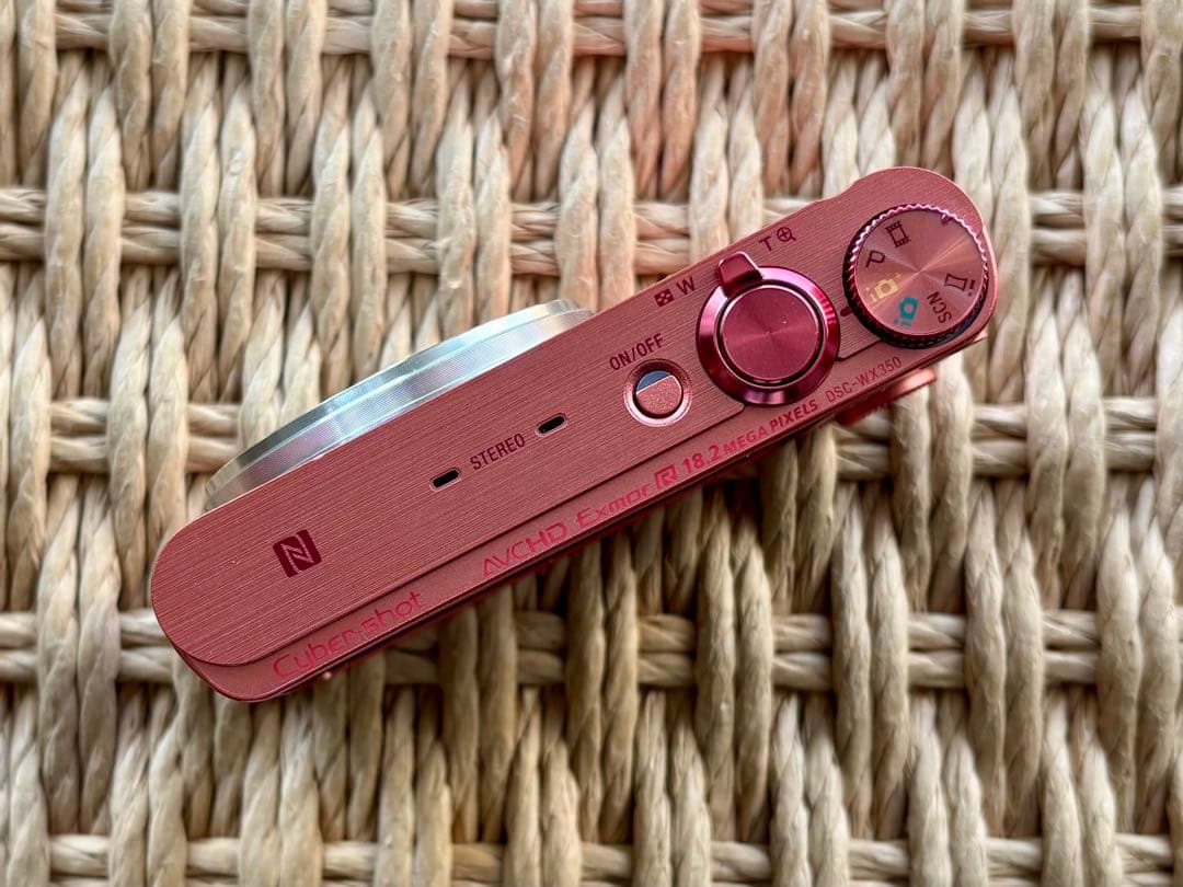 動作未確認] SONY Cyber-shot WX350 光学20倍 ピンク