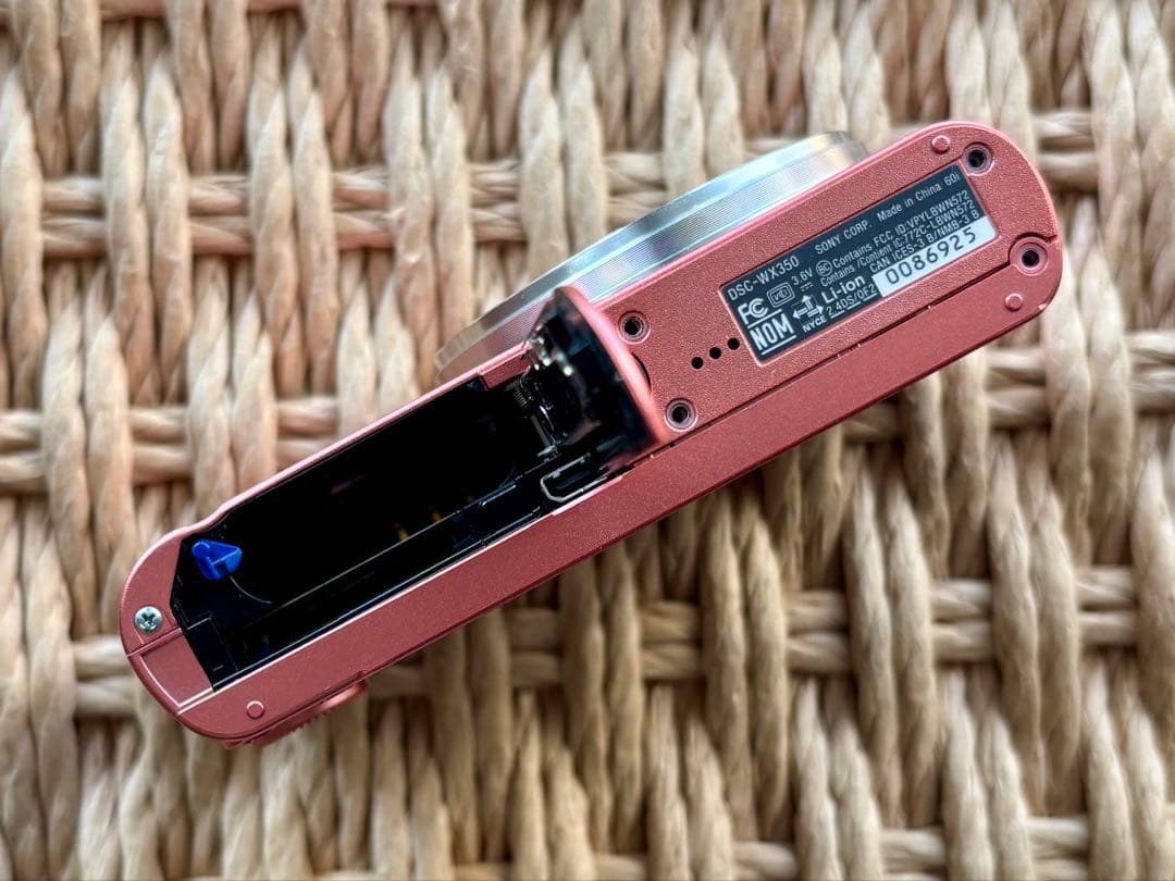 動作未確認] SONY Cyber-shot WX350 光学20倍 ピンク