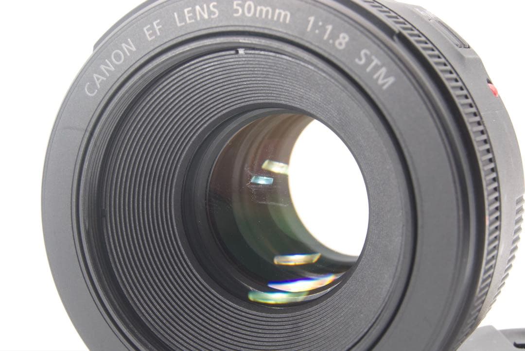 Canon EF 50mm F1.8 STM スマホからのステップアップ 単焦点 - メルカリ