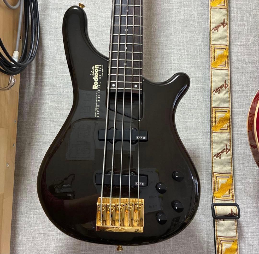 rockoon kawai RB-855S ジャパンヴィンテージ　5弦ベース 1989 Rockoon by Kawai RB-855 Fretless 5-String Bass / Ash 〜 SOLD