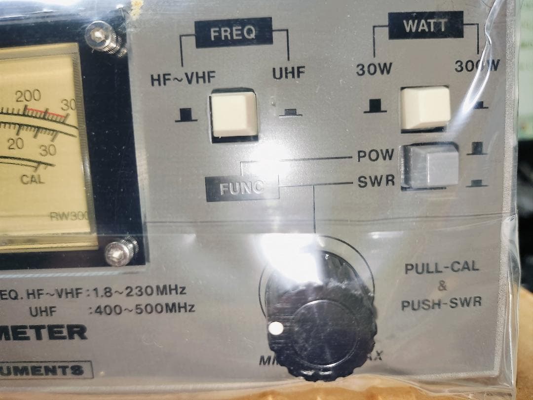 ★新品・未開封 ! KURASHI SWR & WATTメーターRW-315A