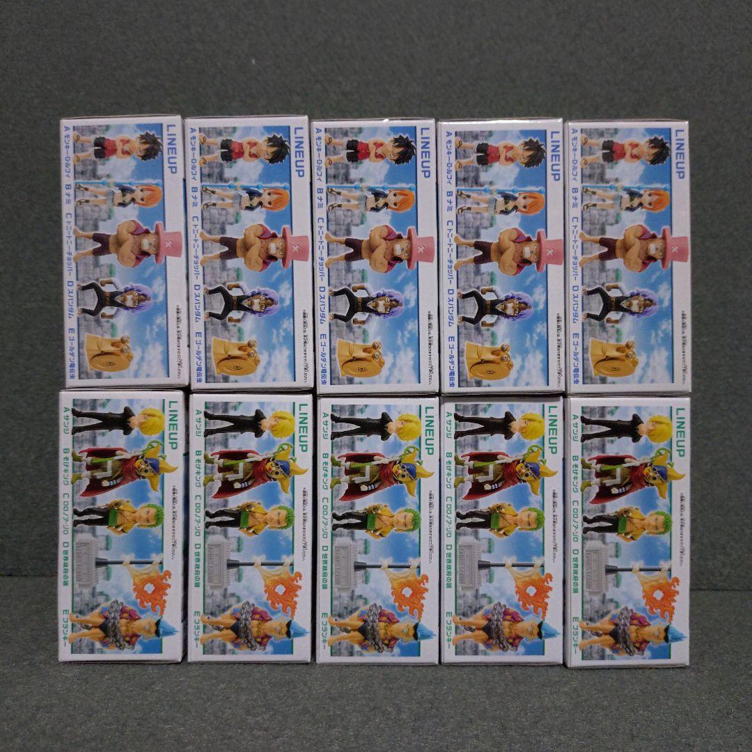 ワンピース ワールドコレクタブルフィギュア エニエスロビー セット コンプ