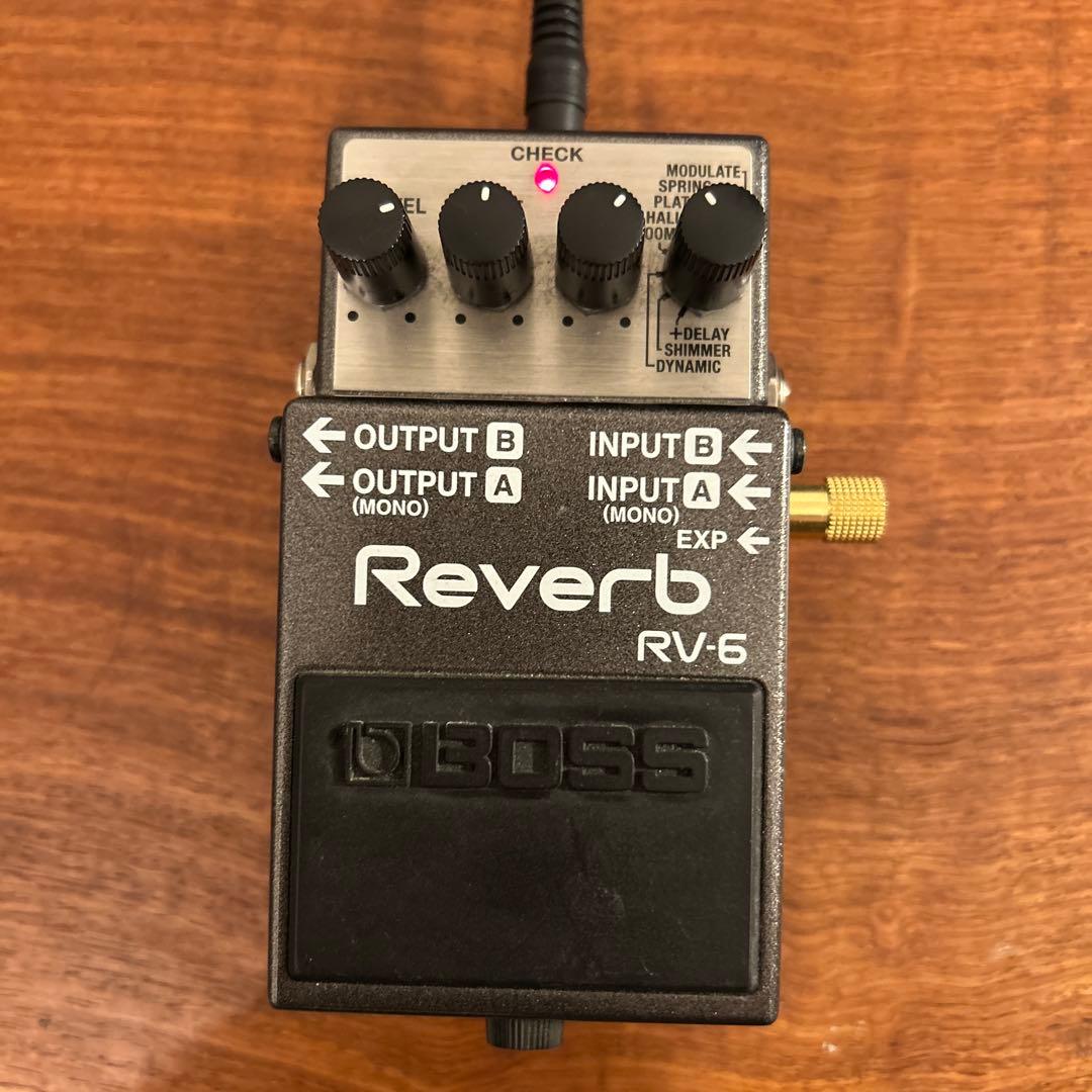 BOSS リバーブエフェクター RV-6