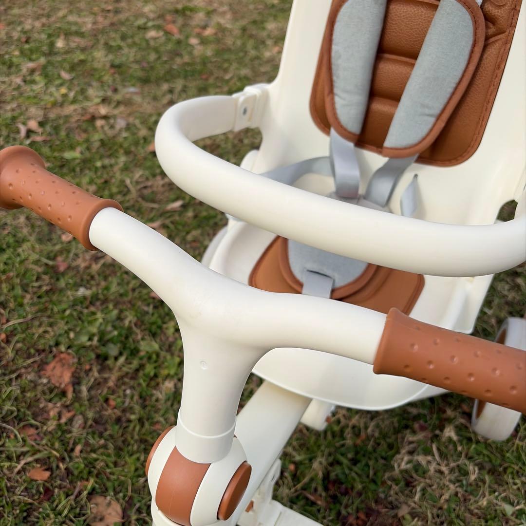 【美品】BTM 三輪車 ベージュ