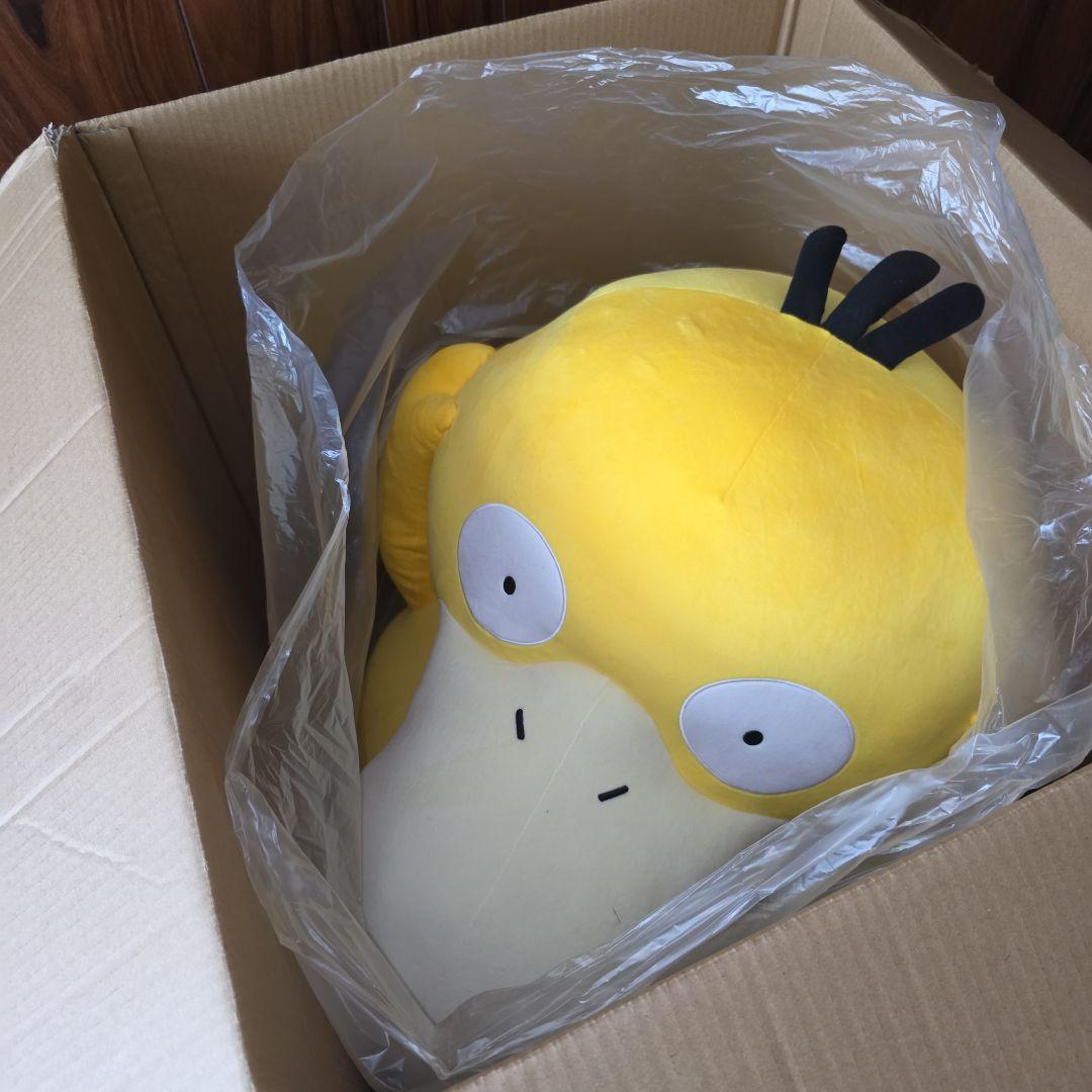 ポケモンセンター　限定　等身大コダック　ぬいぐるみ　フィギュア　ポケモン