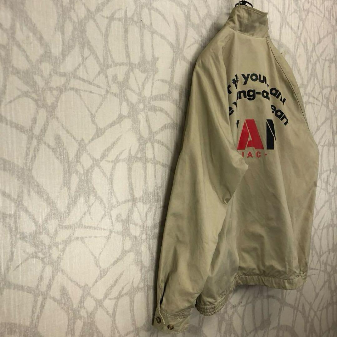 ヴァン VAN JAC スウィングトップ ジップアップジャケットバックロゴ R