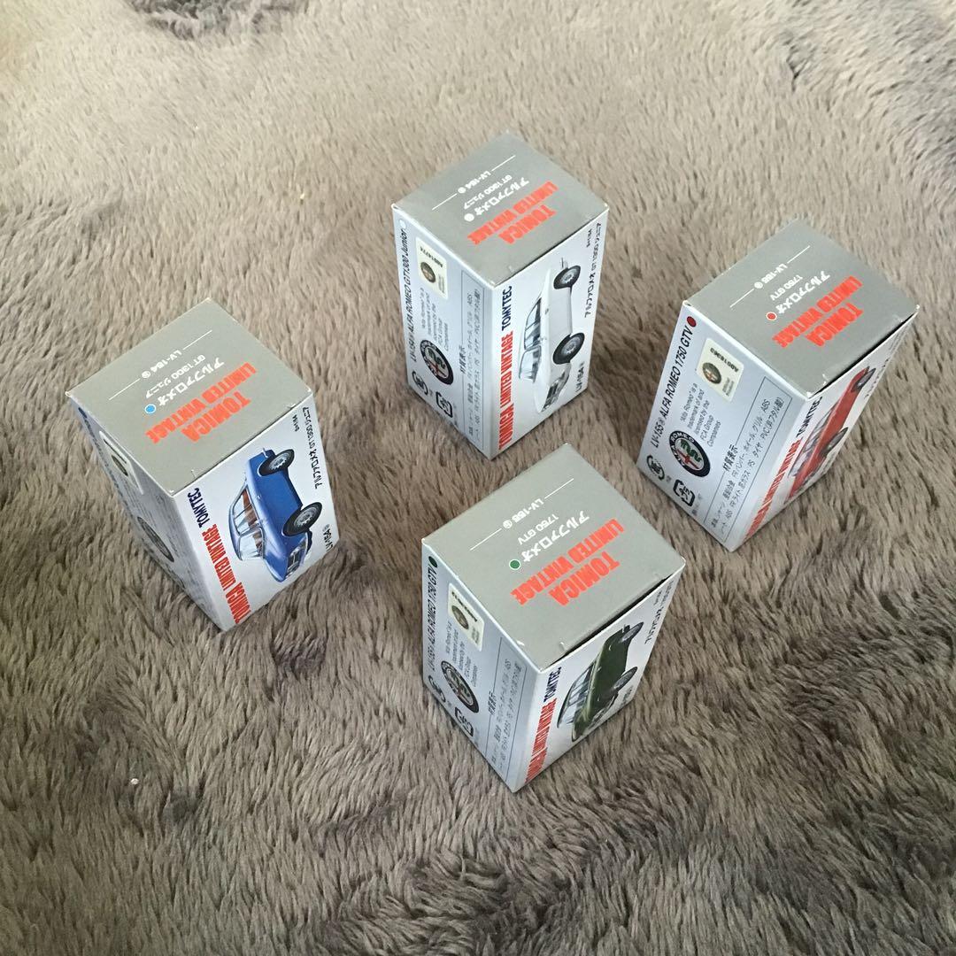 TOMYTEC LIMITED VINTAGEアルファロメオ ミニカー 4台