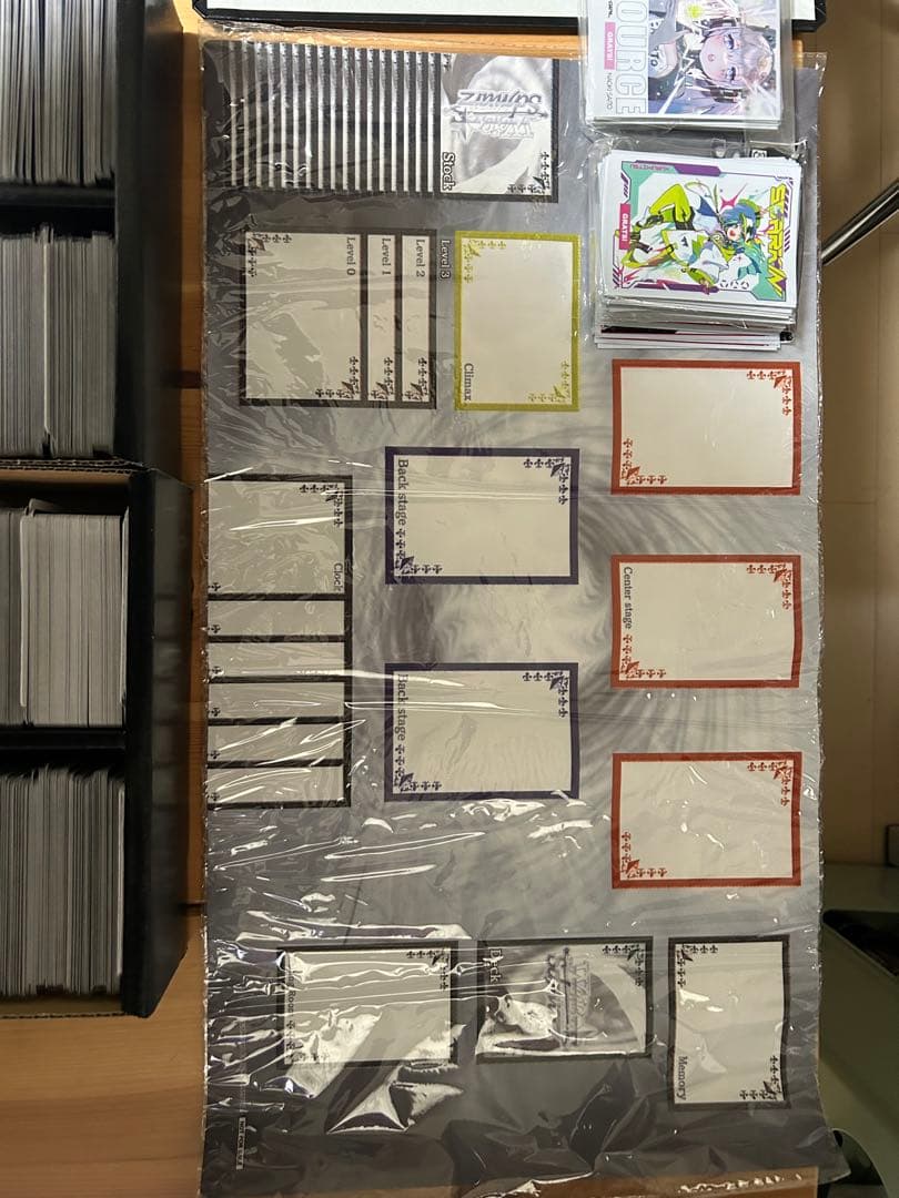 ヴァイスシュヴァルツ 引退品 デッキ デッキパーツ プレイマット